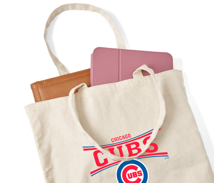 Chicago Cubs Bullseye Canvas Tote Bag by Northwest Bags &amp; Backpacks NORTHWEST COMPANY