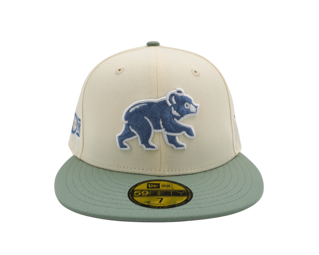 Chicago Cubs Spring Training Bear Chrome/Everest 59FIFTY Fitted Cap by New Era Caps NEW ERA CAP COMPANY
