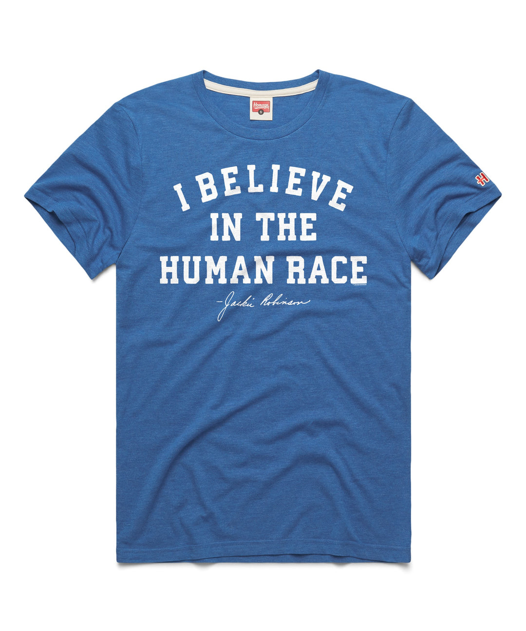 Jackie Robinson I Believe T-Shirt by Homage Short Sleeve Tees HOMAGE