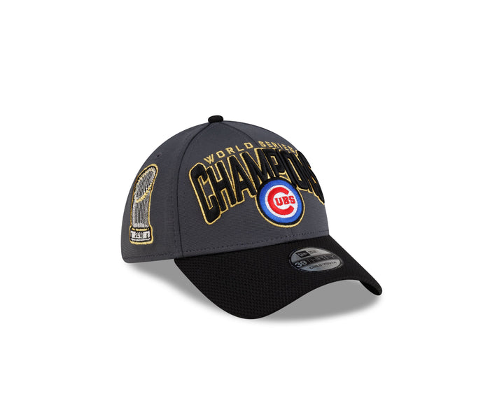 Chicago Cubs 2016 World Series Champions Youth Locker Room 3930 Fitted Cap by New Era