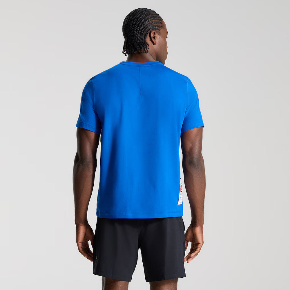 Chicago Cubs lululemon Symphony Blue Soft Jersey Men's T-Shirt T-Shirt FANATICS