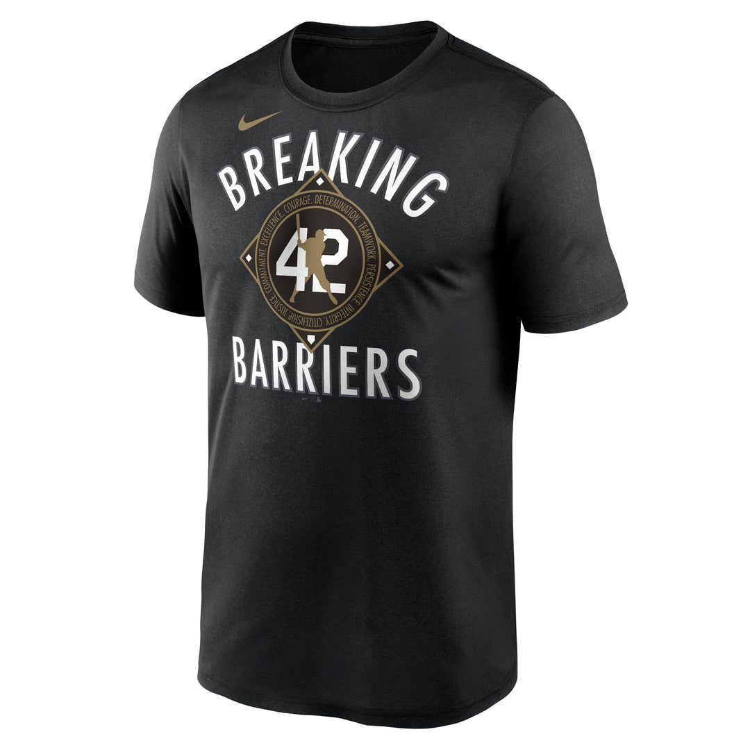 CHICAGO CUBS NIKE MEN'S JACKIE ROBINSON 42 BREAKING BARRIERS TEE