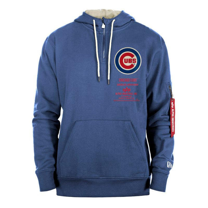 CHICAGO CUBS X ALPHA INDUSTRIES 2023 NEW ERA MEN'S HOODIE