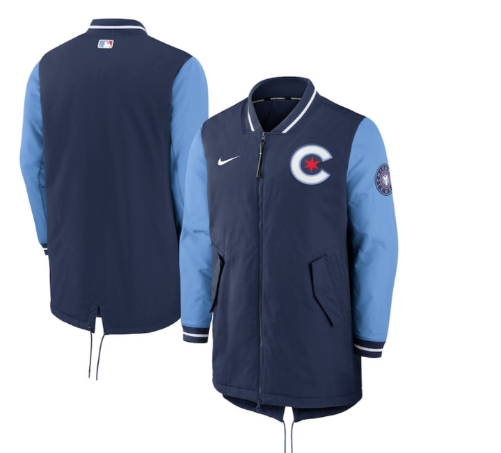 CITY CONNECT CHICAGO CUBS DUGOUT JACKET - Ivy Shop